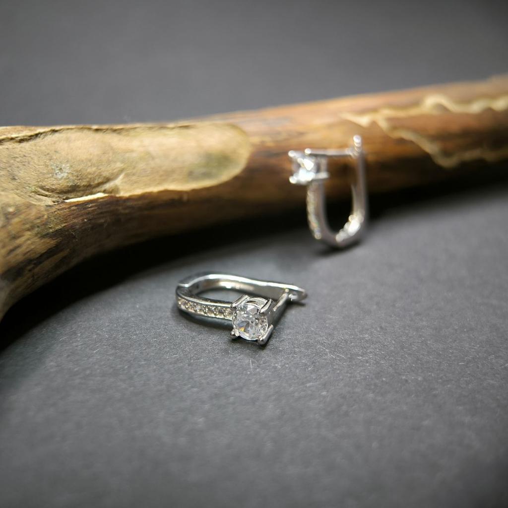 Silberohrringe mit Zirkonia (2177470)