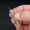 2 Replacement Pen Tips Mini Eternal Pen Titanium Zinc Zinc Alloy Pocket Everlasting Pencil  School