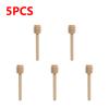 1-50PCS Practical Long Handle Wood Honey Spoon Mixing Stick Dipper For Honey Jar Coffee Milk Tea Supplies Kitchen Tool 8.4*1.9cm