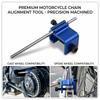 Lightweight Motorcycle Chain Alignment Tool Quick Adjustment Vehicle Chain Tool