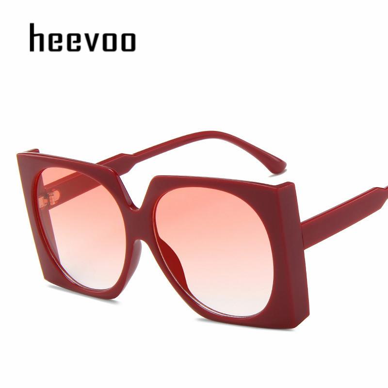 

Trend Classic Vintage Retro Square Shape Sunglasses for Women Oversized Frame Sunglasses for Women/Men Vintage Retro Sunglasses Lentes De Sol Mujer with bag and cloth