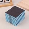 6 szt. Zestaw gąbek ściernych 60-320 ziarnistości Zmywalne i wielokrotnego użytku Klocki ścierne do szlifowania na mokro i na sucho Do polerowania metalu i drewna Narzędzie ścierne