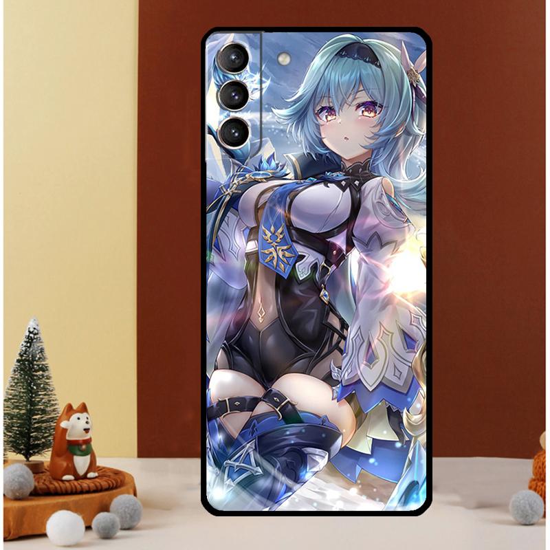 Genshin Impact Eula Case For Samsung Galaxy S25 S26 Ultra S20 S21 S22 S23 S24 Ultra S10 Plus S25 FE Cover Funda