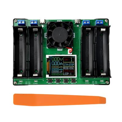 NEWEST 4 Channel 18650 Battery Capacity Internal Resistance Tester MAh MWh Battery Power Detector Automatic Charging Discharging