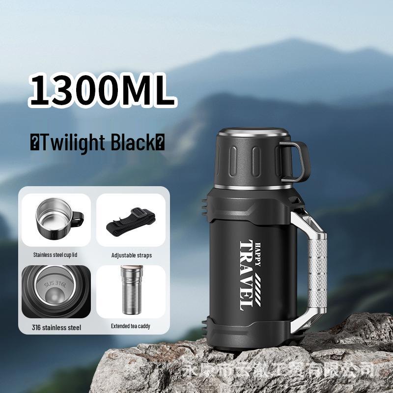 Large Capacity 316 Stainless Steel Thermos Cup - Insulated Travel Bottle for Men and Women