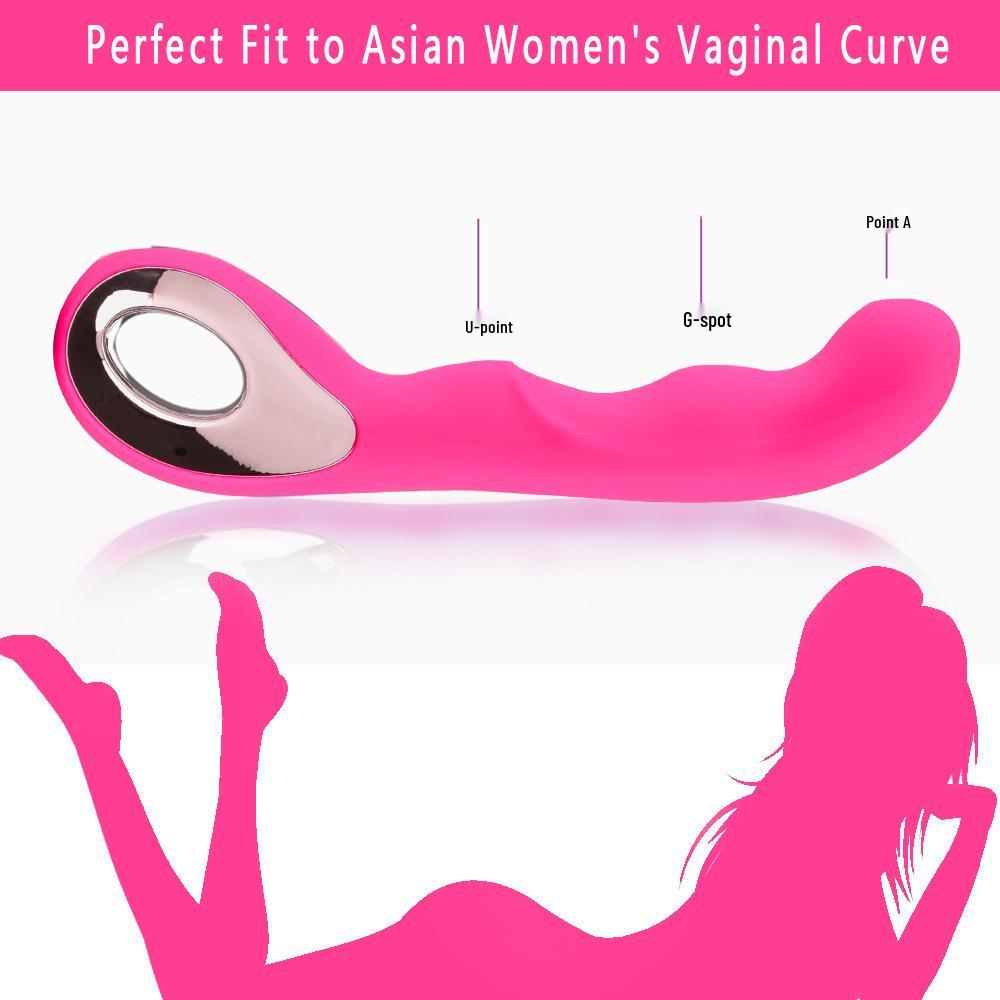 Waterproof Silicone Wave Messenger Massager - 1st & 2nd Gen, Vibrating AV Stick for Adults