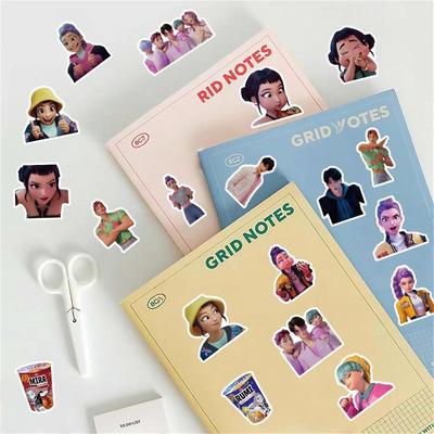 Kreslené Roztomilé Anime Kpop Lovci Démonov Graffiti Nálepky Hrnček na Vodu Mobil Vodotesné Dekorácie Nálepky DIY Nálepky Vianočné Darčeky