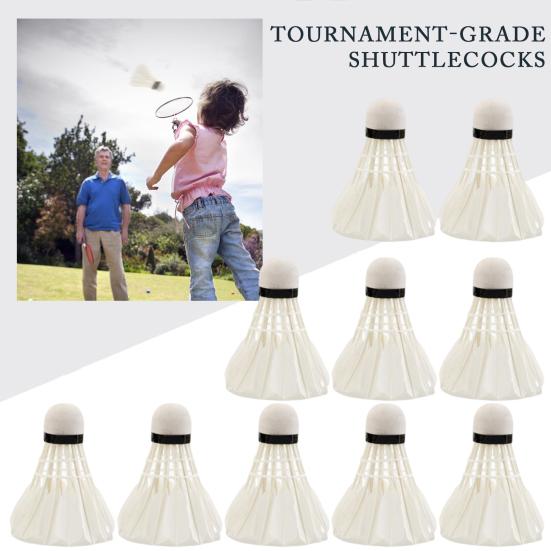12 шт. Професійні волани для бадмінтону Турнірний клас Тренувальні волани для бадмінтону Висока швидкість Стабільний політ Спортивні аксесуари