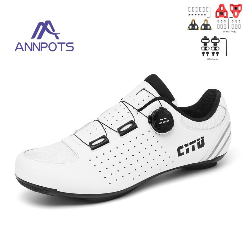 New MTB Cycling Shoes Men Dirt Bike Speed Sneaker Racing Road Women Route Bicycle Flat Mountain Sports SPD Footwear Cleat 36-47