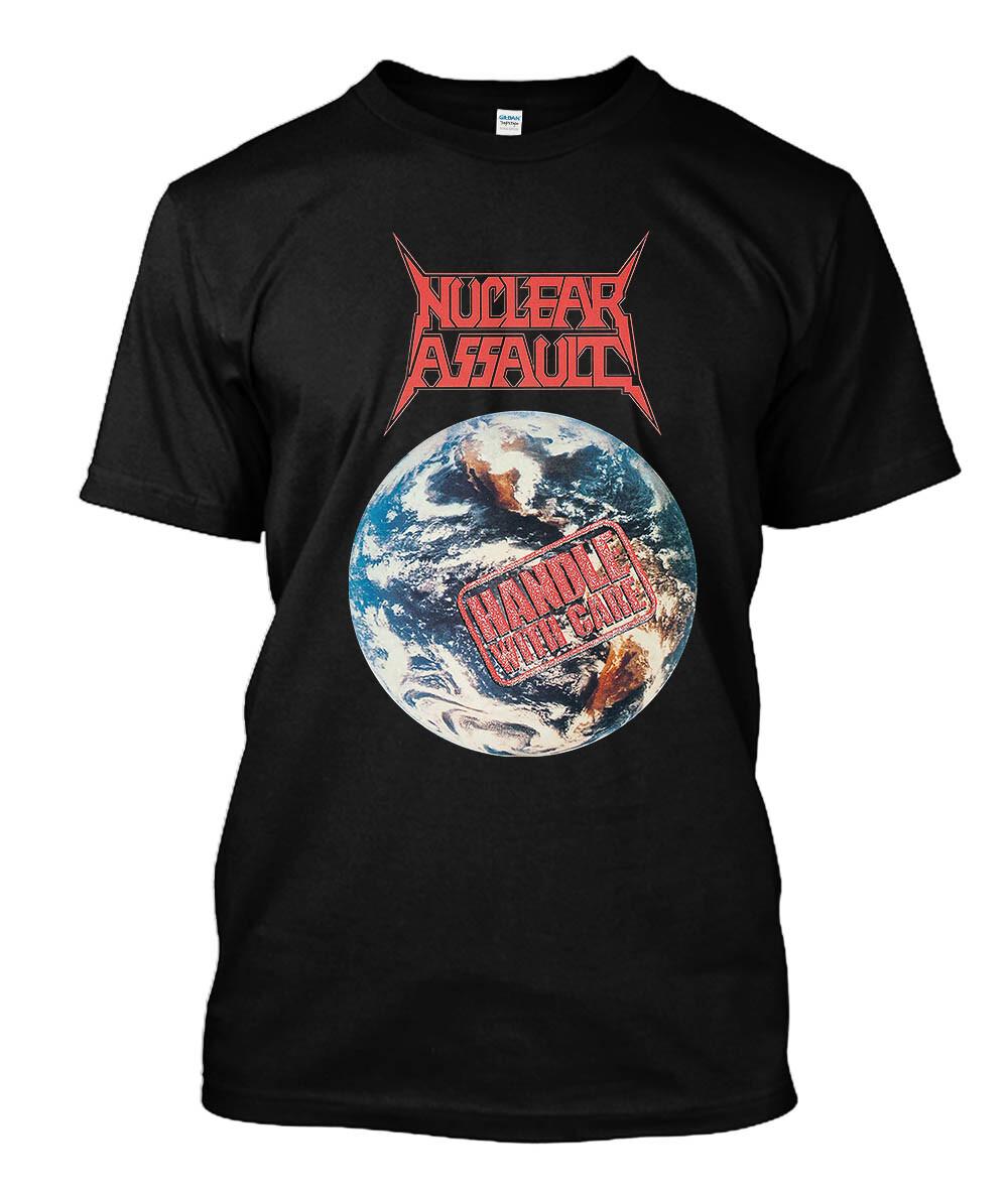 Limited New Nuclear Assault Handle with Care MAN WOMAN T-Shirt Size S to 5XL S