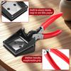 Handheld Passport Photo Cutter Easy to Use Versatile Black Metal Photo ID Die Cutter Portable Punch Picture Cutter Tools