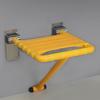 Foldable Bathroom Shower Stool Nursing Homes Anti Slip Shower Chair Stainless Steel Staircase Rest Wall Chair