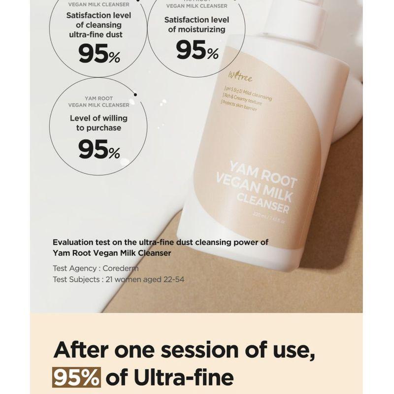 Isntree - Yam Root Vegan Milk Cleanser