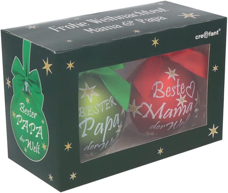 Zibei Christmas Tree Balls: In Memory of Dear Grandparents