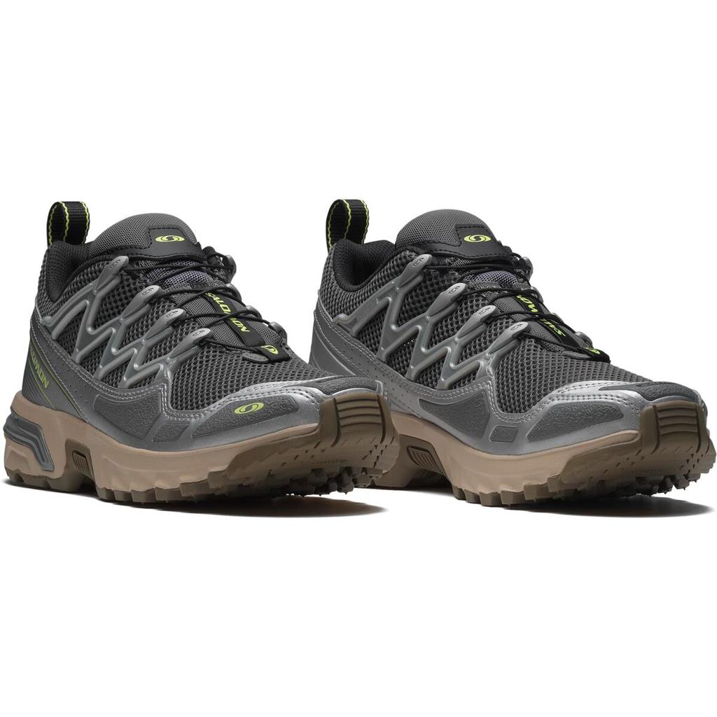 SALOMON ACS + OG Abrasion Resistant Support Low Top Running Shoes Unisex Stone Gray Sneakers 477353