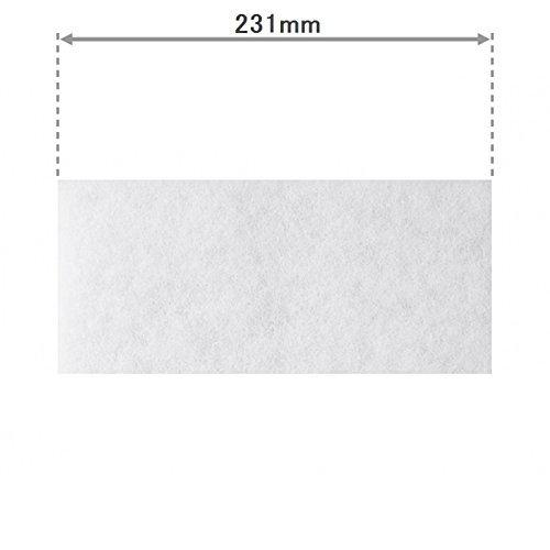 Filtercom Compatible Air Ventilation Filters 137x231mm 5-Pack for MAX VO105 JG90204 ES-8300, High Quality Made in Japan