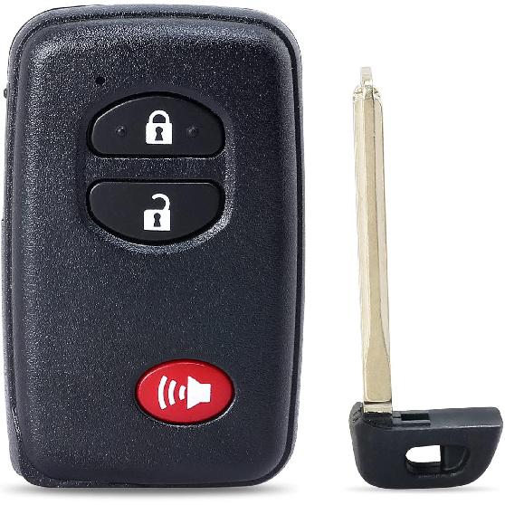 Keyless Entry Smart Prox Remote Key Fob Replacement for Toyota Venza Prius C V 4 Runnner Scion TC(FCC ID:HYQ14ACX PN:89904-47230 271451-5290 GNE