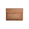 Premium Leather-Style Laptop Sleeve MacBook Air 13 14 16 Inch M1 M2 With Magnetic Flip Cover Shockproof Lining
