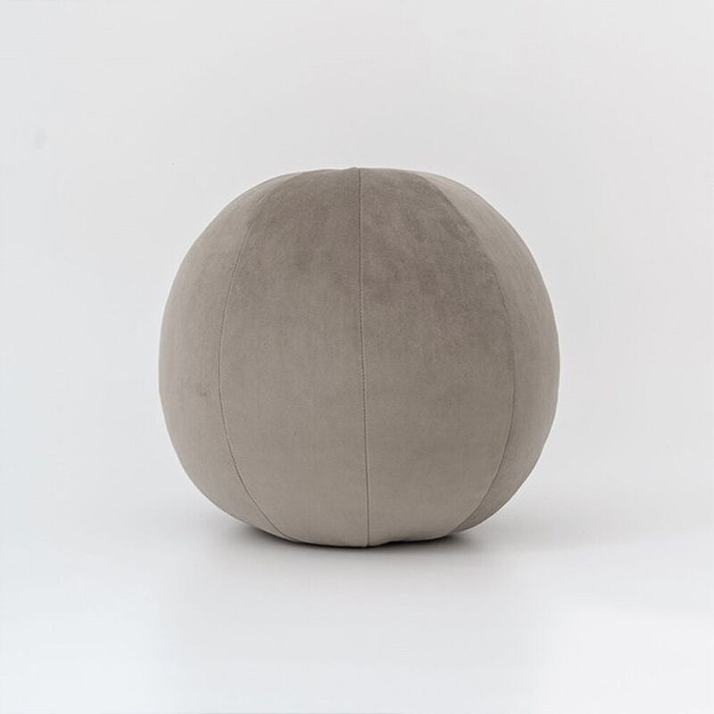 Nordic Style Velvet Round Cushion Morning Ball Home Decorative Cushion Sofa Art Ball Room Salon Gallery Floor Pillow Futon