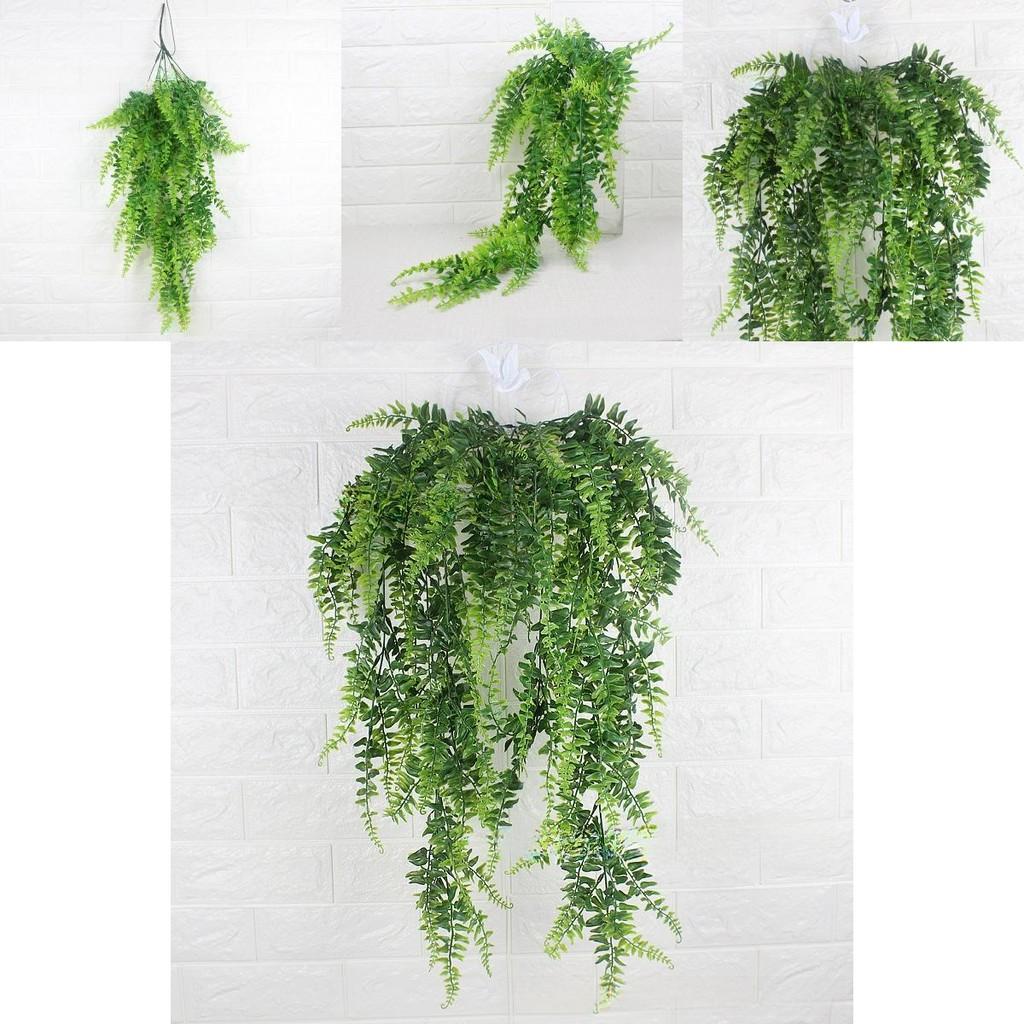 Imitation Plant Wall Decoration With Pteridium Latiusculum For Wedding Home And Event Styling