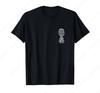 Ananas Upside Down Ananas Subtile Swinger Lifestyle T-Shirt für Unisex Damen Baumwolle Sommer Oberteil Tee