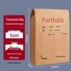 A4 Thick Kraft Paper Archive Bags, 20-Pack