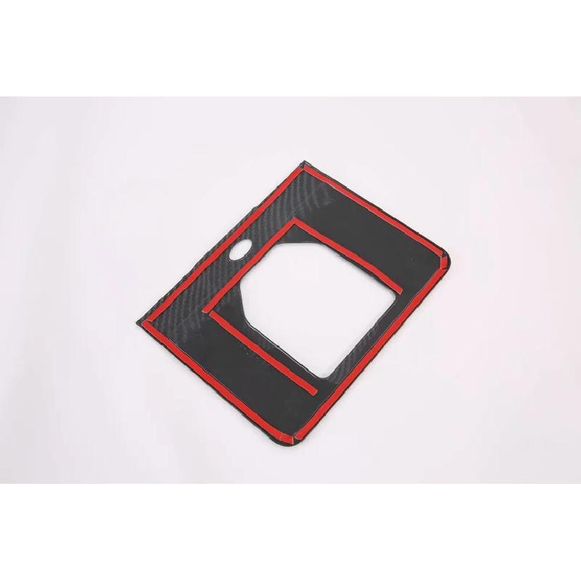 For Range Rover Evoque L551   Car Accessories Carbon Fiber Style Gear Shift Panel Center Console Cover Trim Frame