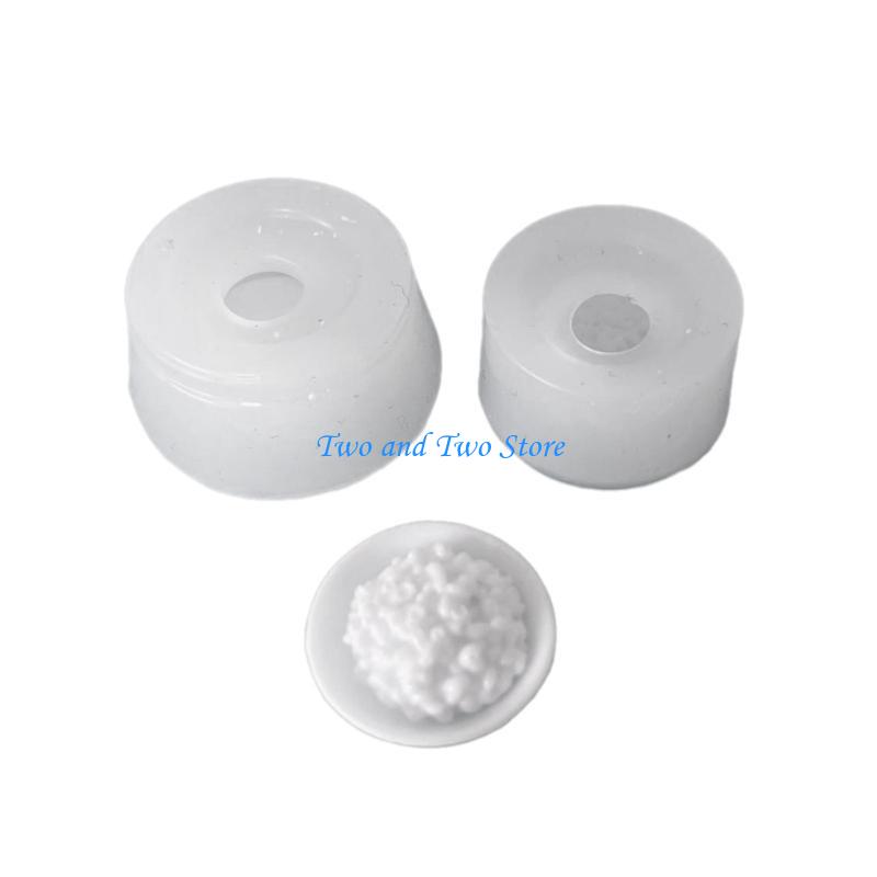HX6F DIY Craft Moulds Miniature Candy Mold UV Resin Mold Silicone Material