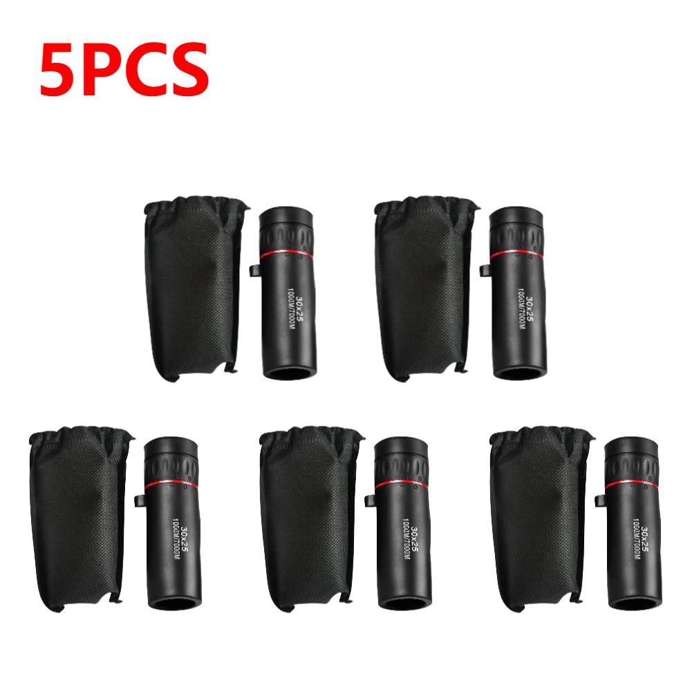 High Definition Monocular Telescope 30X25 Waterproof Mini Portable Zoom 7X Scope Monocular Telescope For Travel Hunting