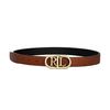 Ralph Lauren Womens/Ladies Logo Leather Reversible Belt