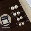 Shi Jia Mantou Lux Pearl Earrings 925 Silver Studs for Women 2024