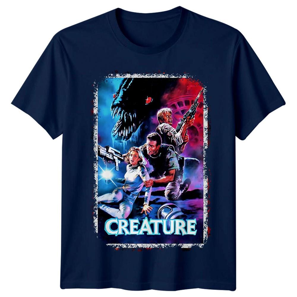 Creature 1985 Movie Poster Inspired Tshirt Retro 80s Tee Unisex