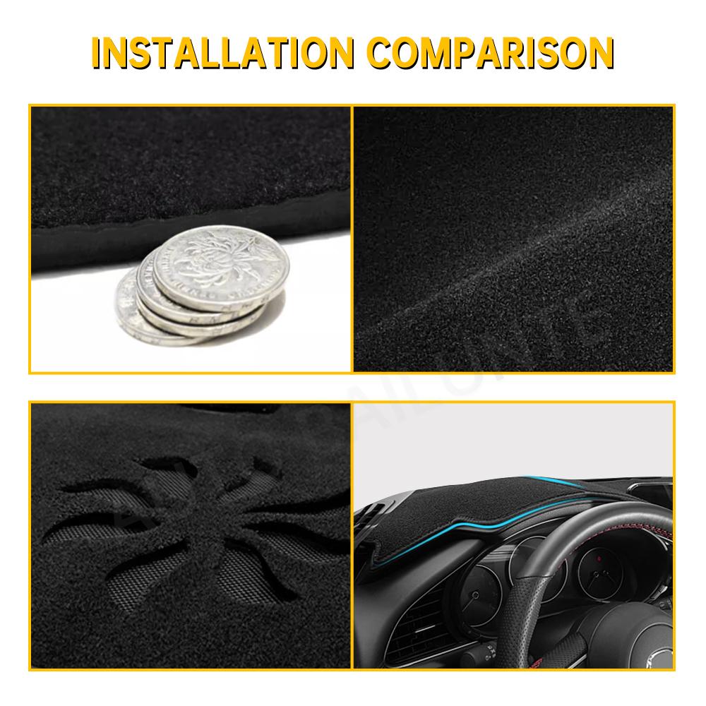 For Mazda 3 BP    2022 2023 Axela Car Dashboard Cover Mat Sun Shade Pad Instrument Panel Carpet Sun Burn