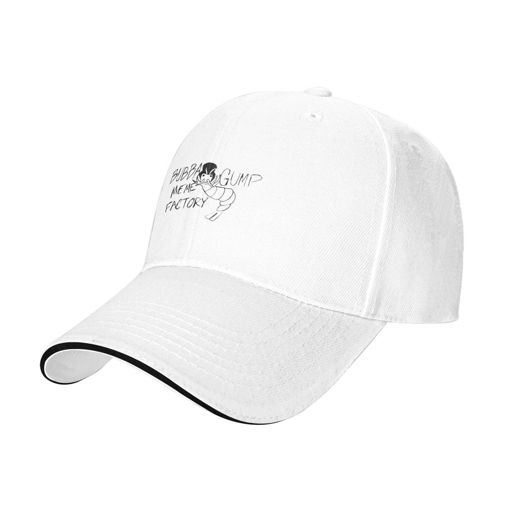 Fashion BUBBA GUMP MEME FACTORY Curved Brim Baseball Cap Casual Style Unisexs Hats