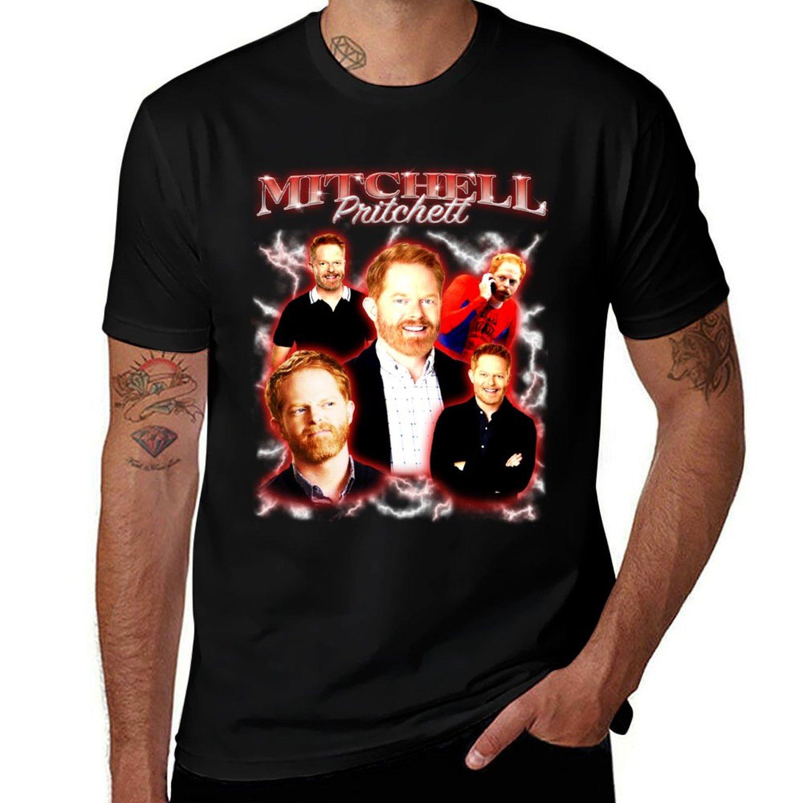 

Mitchell Pritchett T-Shirt custom t-shirts sports fans luxury designer funny meme t-shirts tee shirts for men 4XL