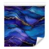 Wallpaper Ink Blue, Navy Blue, Indigo and Violet 50x1000