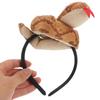 Halloween Hair Band Plush Snake Headband Stage Performance Costume Design Adults 1Pcs