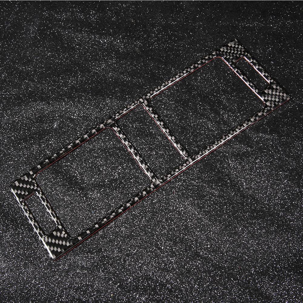 Carbon Fiber Center Console A C Air Vent Panel Trim Fit for Mercedes Benz C Class W204 05 12