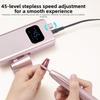 Rechargeable Nail Buffing Machine 45000RPM Nail Gel Polish Machine  Nail Art Tools
