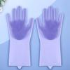 Silicone Dishwashing Gloves for Kitchen Cleaning Non-Slip Durable Household Use for Chores and Versatile TasksGood product