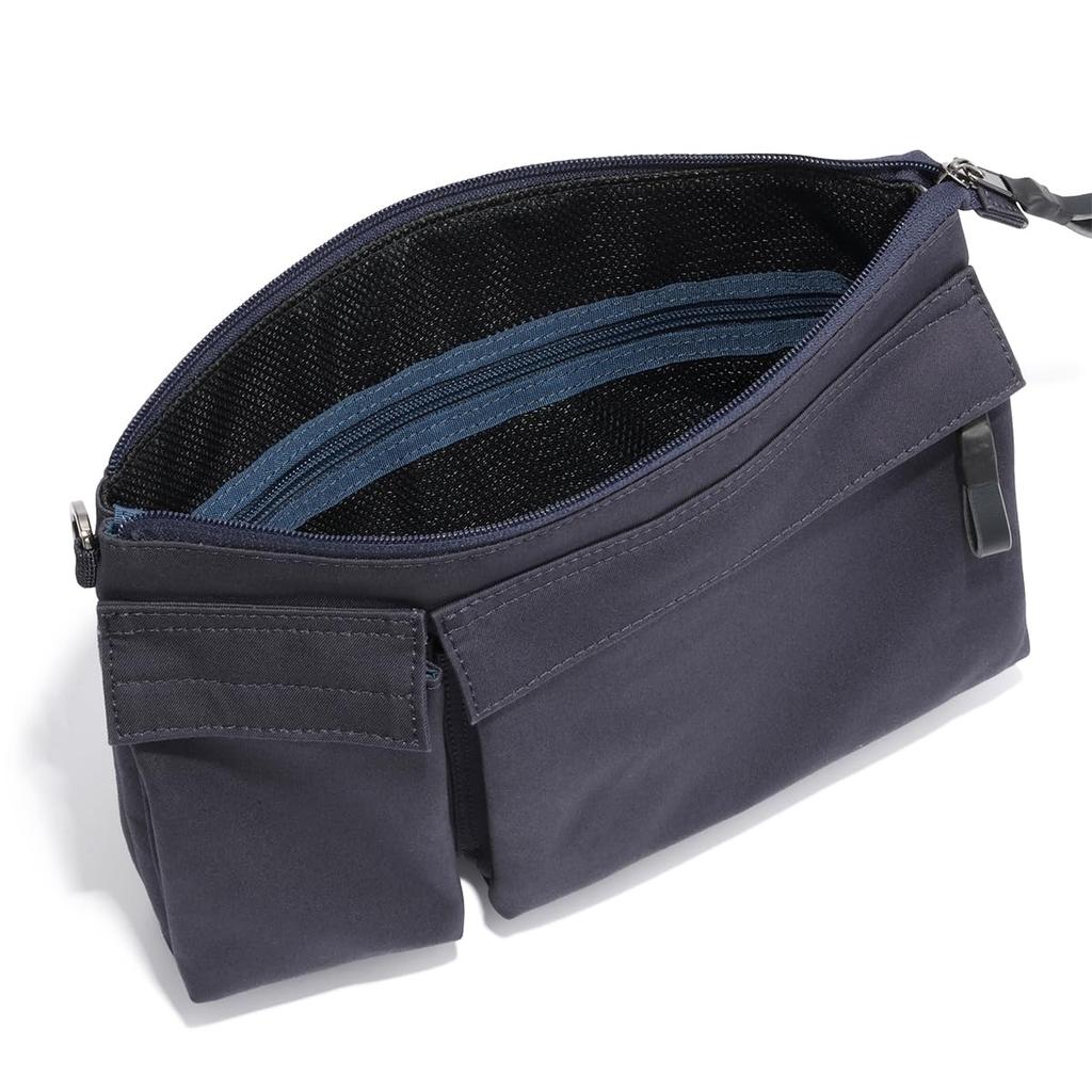 Untrack CITY Helmet Shoulder Bag Ventile Fabric Sacoche Bag A5 Size Beige [S] Men's