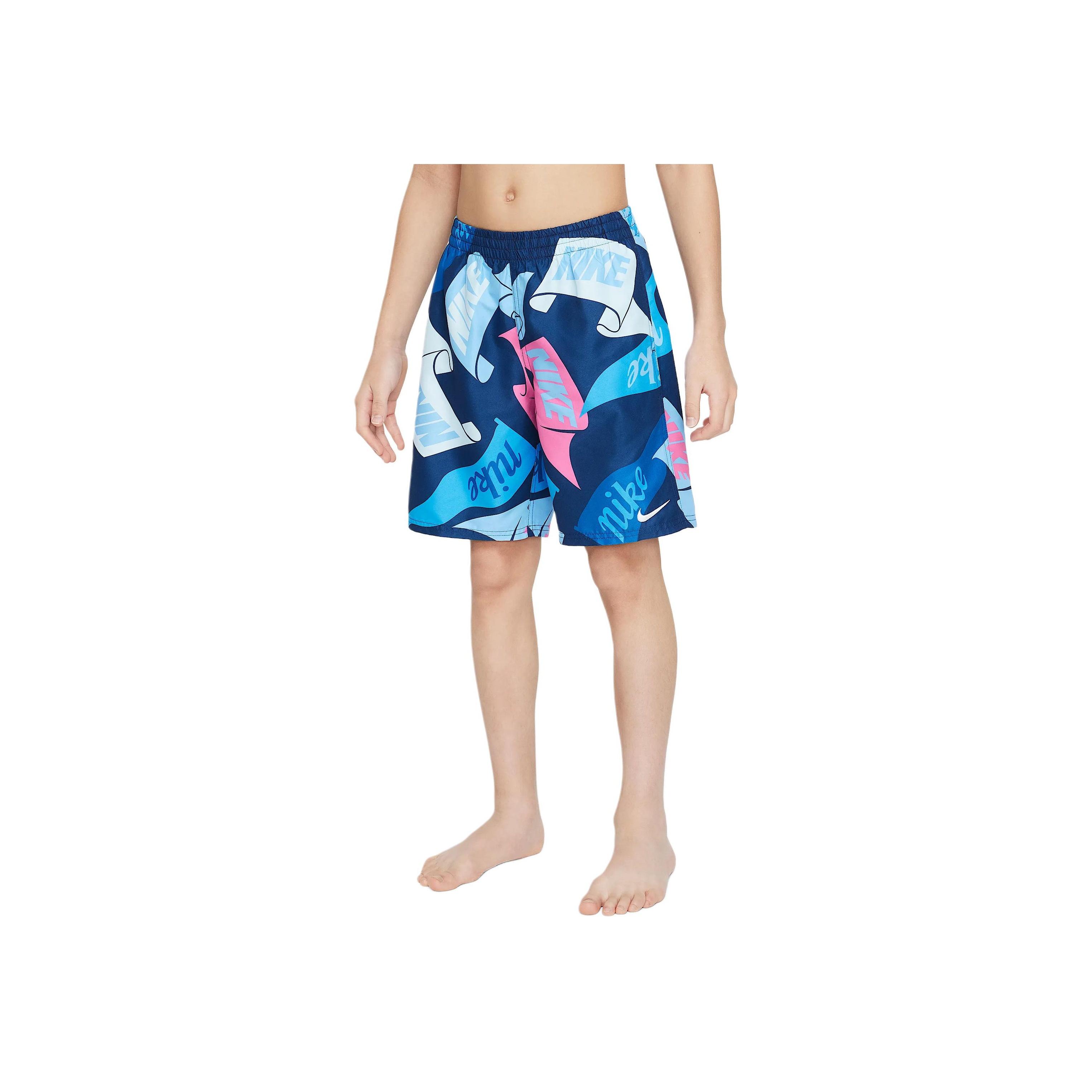 Детские плавки Nike Kids Swoosh Swim Breaker Volley Midnight-Navy NESSF801-440 XL