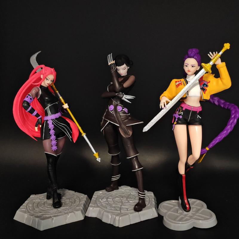 1Pcs Cartoon Gaming Peripherals Desk Decoration Collection Figures Hot Anime Kpop Demon Hunters Figure Model Toy Gift