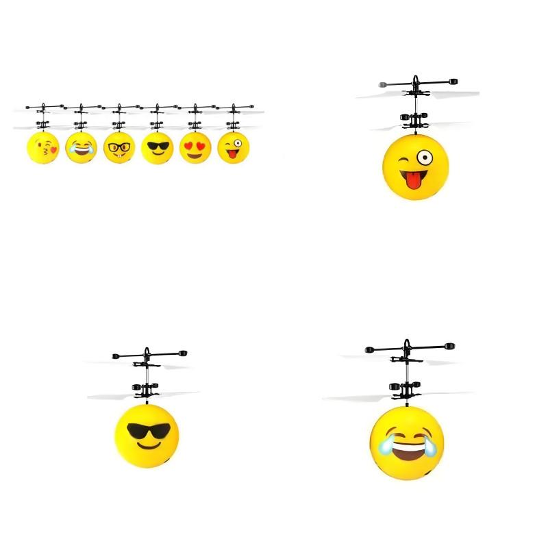 Sphere Flying Induction Led Lights Usb Rechargeable Entertainment Gifts Toys