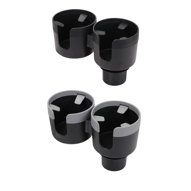 Car Cup Holder Insert Adjustable Base Multifunctional Double Cup Holder Detachable Drinks Holder for Automotive Truck Auto