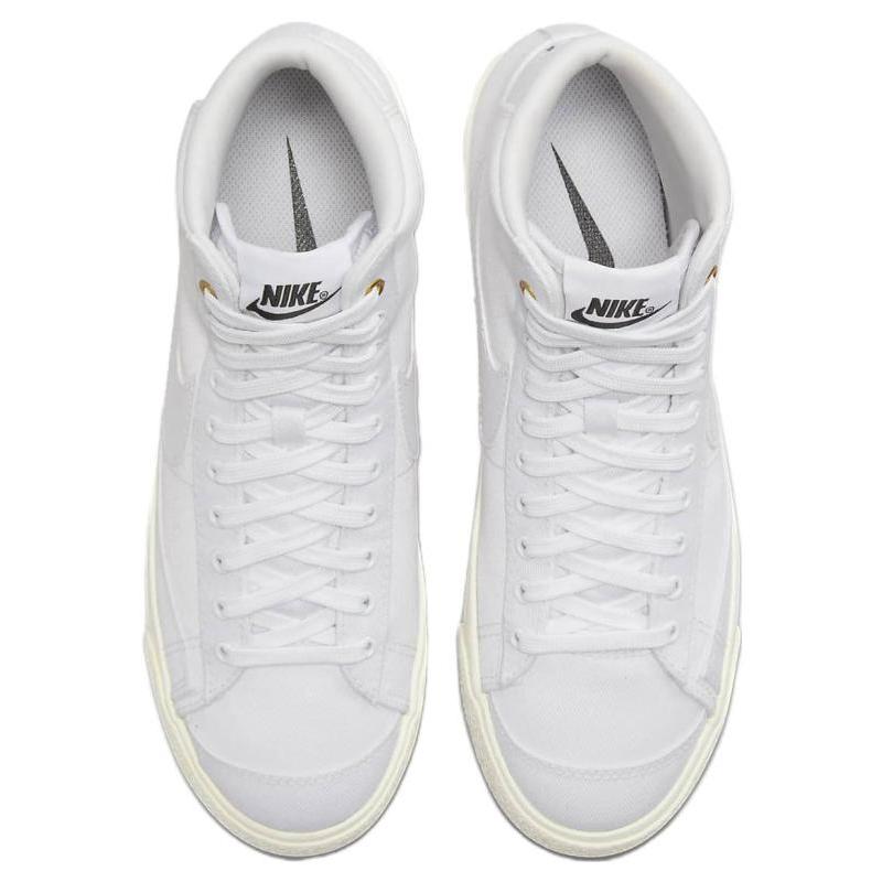Nike Blazer Mid '77 Canvas 'White Sail' Women's Sneakers Skateboard Shoes DX5550-100