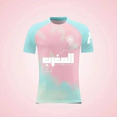 Camiseta de Futebol Marrocos Impressa em 3D Masculina e Feminina Secagem Rápida Respirável Casual Camiseta Gráfica