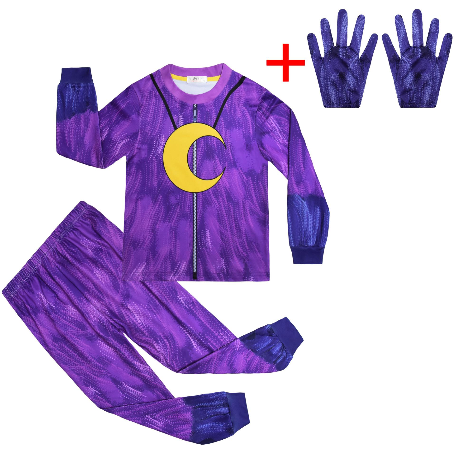 Nouveaux Costumes Cosplay Critters Souriants d'Halloween Action Saut Automne Costume Carnaval Enfants CATNap Costume Cosplay Critters Souriants 160CM&CATNap purple