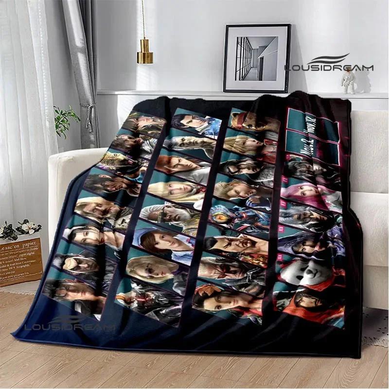 3D game tekken8 Printed blankets picnic blanket Warm blankets Flannel Soft Cozy Blanket Home travel blanket Birthday Gift