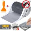 1000cm Cuttable Self - Adhesive Shower Drain Hair Catcher, Disposable Mesh Sink Strainer Filter for Bathroom & Kitchen